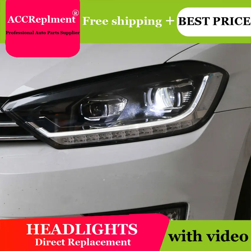 Car styling Led Head Lmap for vw golf Sportsvan headlight 2016-2018 led headlight led turn signal vw golf Sportsvan H7
Car styling Led Head Lmap for vw golf Sportsvan headlight 2016-2018 led headlight led turn signal vw golf Sportsvan H7