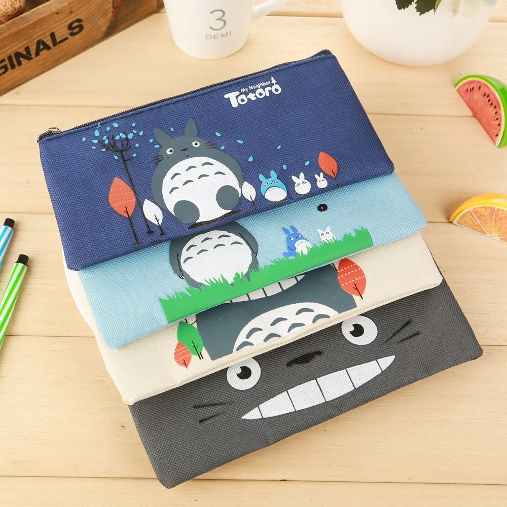 Cute Kawaii Fabric Pencil Case Lovely Cartoon Totoro Pen Bags For Kids Gift School Supplies Free Shipping
Cute Kawaii Fabric Pencil Case Lovely Cartoon Totoro Pen Bags For Kids Gift School Supplies Free Shipping