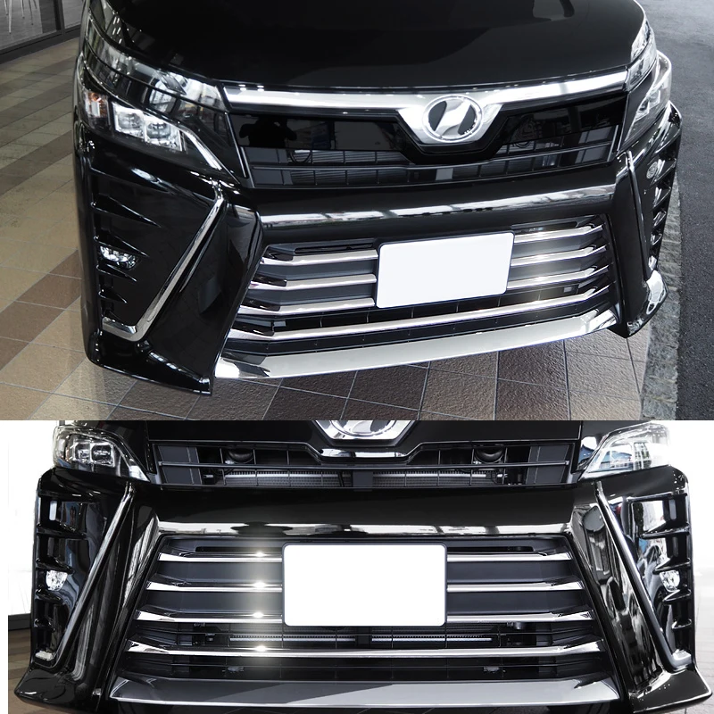 JY SUS304 Stainless Steel Front Bumper Grill Molding Garnish Trim Cover Car Accessories For Toyota Voxy 2017 Facelift
JY SUS304 Stainless Steel Front Bumper Grill Molding Garnish Trim Cover Car Accessories For Toyota Voxy 2017 Facelift