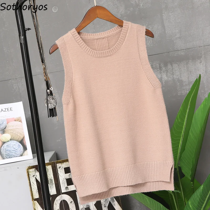 Vests Women 2020 New Elegant Warm Soft All-match Korean Style Womens Pullover Short Style Solid Sleeveless V-neck Females Vest
Vests Women 2020 New Elegant Warm Soft All-match Korean Style Womens Pullover Short Style Solid Sleeveless V-neck Females Vest