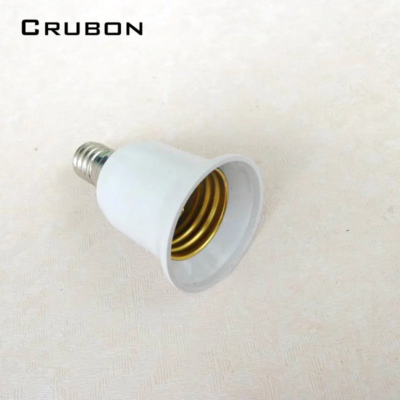 Патрон для лампы CRUBON E14 E27, поворотный, с маленьким винтом на большой винт, огнезащитный материал PBT
Патрон для лампы CRUBON E14 E27, поворотный, с маленьким винтом на большой винт, огнезащитный материал PBT