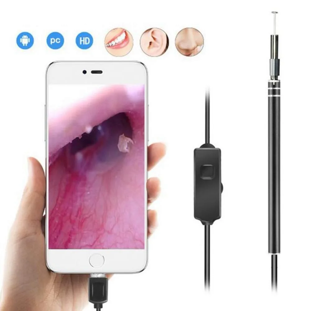 Отоскоп USB, инструмент для чистки ушей, визуальная ложка для ушей HD, многофункциональный ушной вкладыш, мини-камера, ручка для ухода за ушами,...
Отоскоп USB, инструмент для чистки ушей, визуальная ложка для ушей HD, многофункциональный ушной вкладыш, мини-камера, ручка для ухода за ушами,...