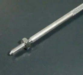 Titanium Alloy Knurled Push Rod M3x100mm with Double Sides Counterclockwise Teeth
Titanium Alloy Knurled Push Rod M3x100mm with Double Sides Counterclockwise Teeth