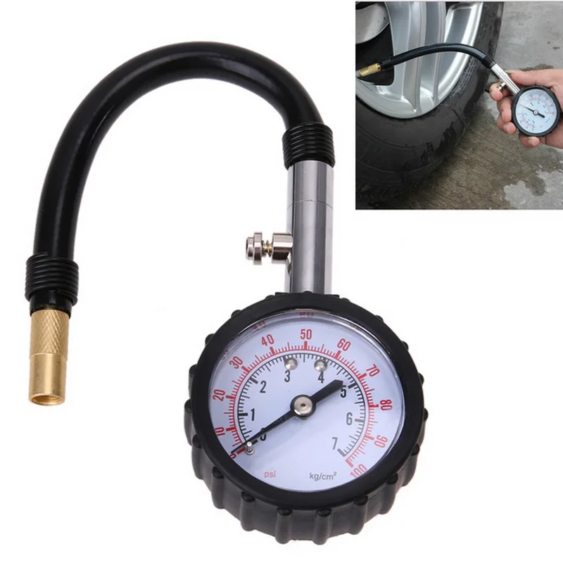 Save Gas Car Tire Pressure Measurement Tool Car Vehicle Motorcycle New High Quality Dial Tire Gauge Meter
Save Gas Car Tire Pressure Measurement Tool Car Vehicle Motorcycle New High Quality Dial Tire Gauge Meter