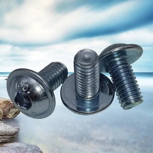 10pcs M6 10.9 level Mushroom head bolt Semi-rounds heads Allen screw Round cup with pad Hexagon socket screw Galvanized
10pcs M6 10.9 level Mushroom head bolt Semi-rounds heads Allen screw Round cup with pad Hexagon socket screw Galvanized