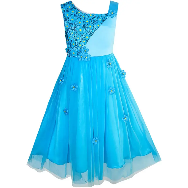 Flower Girls Dress Dimensional Flower Wedding Party Pageant 2020 Summer Princess Dresses Girl Clothes Size 5-14 Sundress
Flower Girls Dress Dimensional Flower Wedding Party Pageant 2020 Summer Princess Dresses Girl Clothes Size 5-14 Sundress