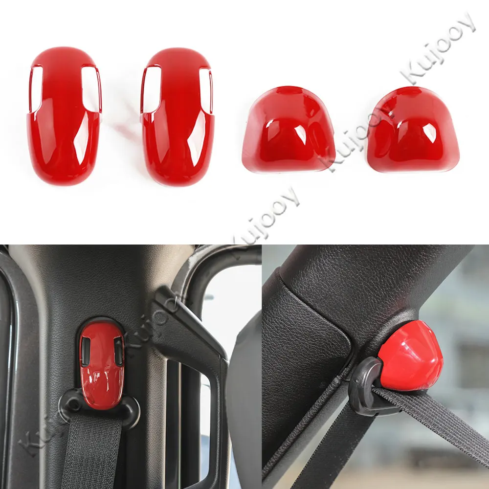 ABS Car Safety Belt Cover Decor Frame Sticker Trim for Jeep Wrangler 2018+ JL Car Styling Accessories
ABS Car Safety Belt Cover Decor Frame Sticker Trim for Jeep Wrangler 2018+ JL Car Styling Accessories