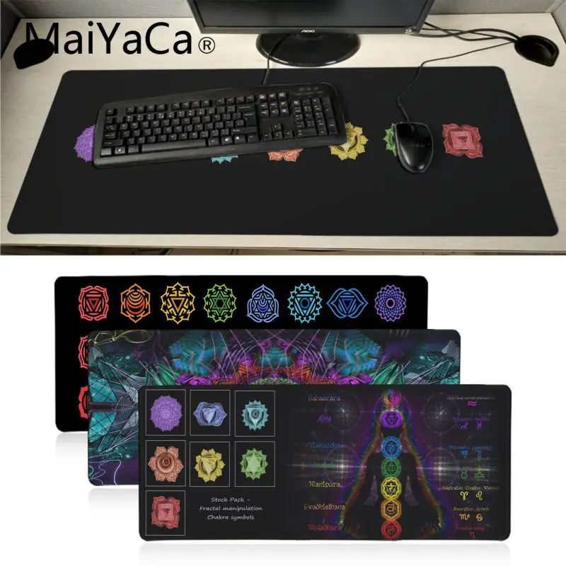Игровой коврик для мыши Maiyaca С фрактальным запасом, символами чакр, натуральный каучук, Настольный коврик, Лидер продаж, модный дизайнерский...
Игровой коврик для мыши Maiyaca С фрактальным запасом, символами чакр, натуральный каучук, Настольный коврик, Лидер продаж, модный дизайнерский...