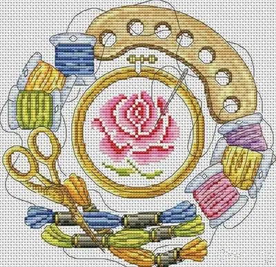 Needlework 11CT 14CT 16CT 18CT Cross Stitch, DIY Count Cross Stitch, Embroidery Set, Cross flower rings
Needlework 11CT 14CT 16CT 18CT Cross Stitch, DIY Count Cross Stitch, Embroidery Set, Cross flower rings