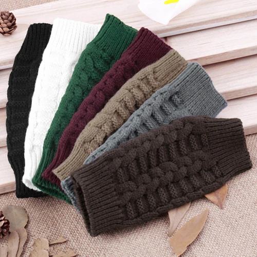 2017 New Men Women Knitted Solid Color Long Fingerless Winter Gloves Soft Warm Mitten
2017 New Men Women Knitted Solid Color Long Fingerless Winter Gloves Soft Warm Mitten