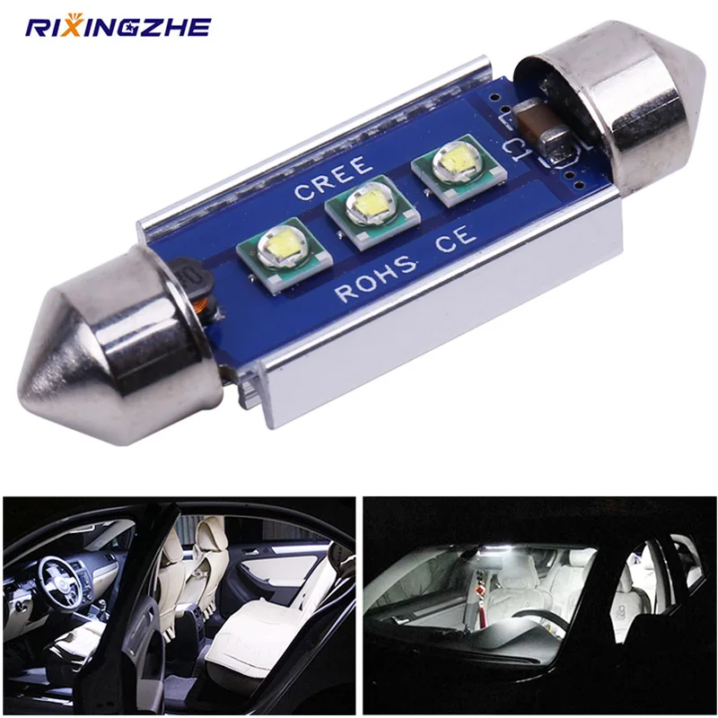 1pc Car Canbus C5W 31/36/39/41MM XPG chip high power error free Interio reading Light Clearance Bulbs Auto plate Lamp white 12V
1pc Car Canbus C5W 31/36/39/41MM XPG chip high power error free Interio reading Light Clearance Bulbs Auto plate Lamp white 12V