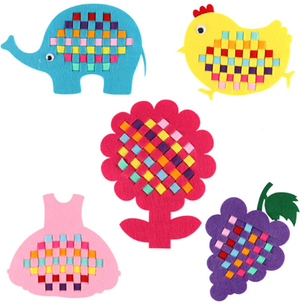 1pcs Weave Cloth Montessori Teaching Kindergarten Manual Diy Handmade Crafts Aids Math Toys Early Learning Education Toys
1pcs Weave Cloth Montessori Teaching Kindergarten Manual Diy Handmade Crafts Aids Math Toys Early Learning Education Toys