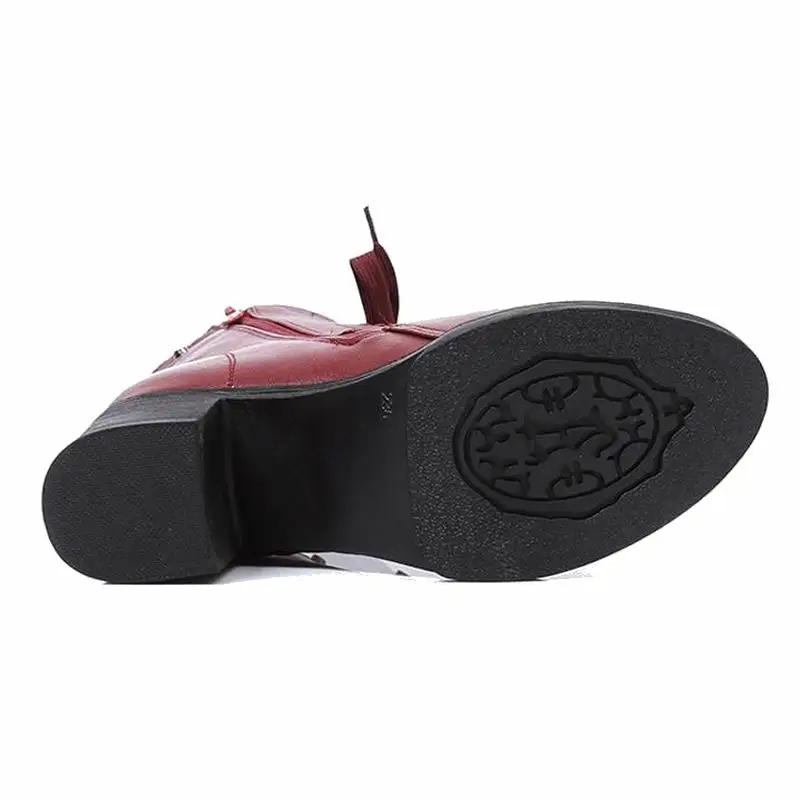 YAERNI 2019 New Mar boots Ankle boots women shoes Genuine Leather Comfortable soft Shoes Brand Designer with fur large size
YAERNI 2019 New Mar boots Ankle boots women shoes Genuine Leather Comfortable soft Shoes Brand Designer with fur large size
