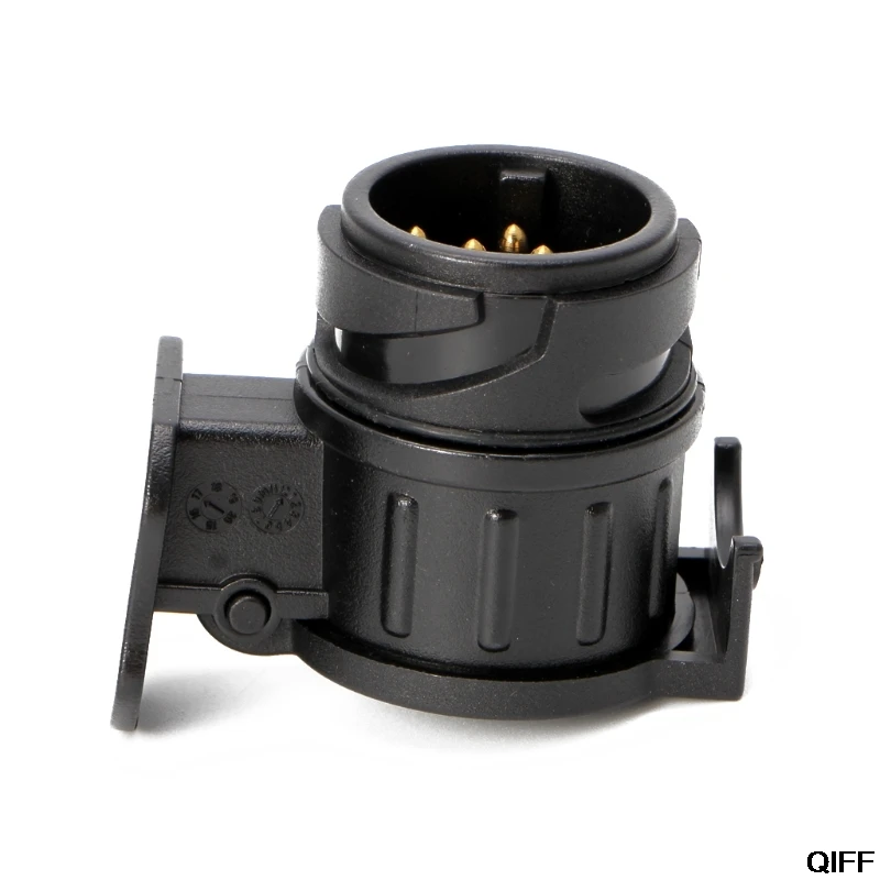 Waterproof 13 To 7 Pin Plug Trailer Caravan Electric Adapter Socket Connector May06
Waterproof 13 To 7 Pin Plug Trailer Caravan Electric Adapter Socket Connector May06