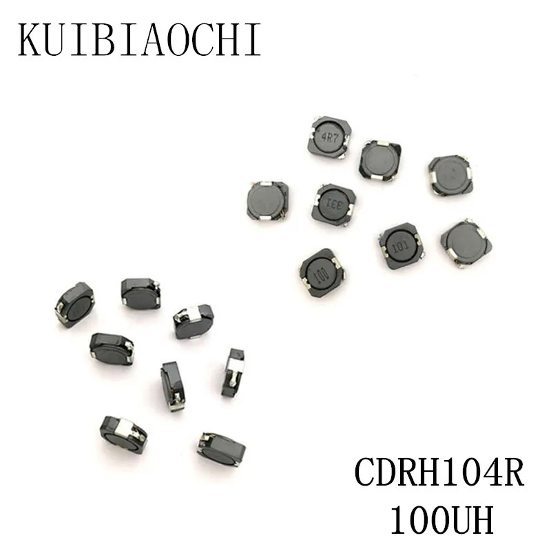 10 шт./лот, силовой индуктор SMD CDRH104R 100UH 101 10*10*4 мм, экранированный намоточный индуктор
10 шт./лот, силовой индуктор SMD CDRH104R 100UH 101 10*10*4 мм, экранированный намоточный индуктор