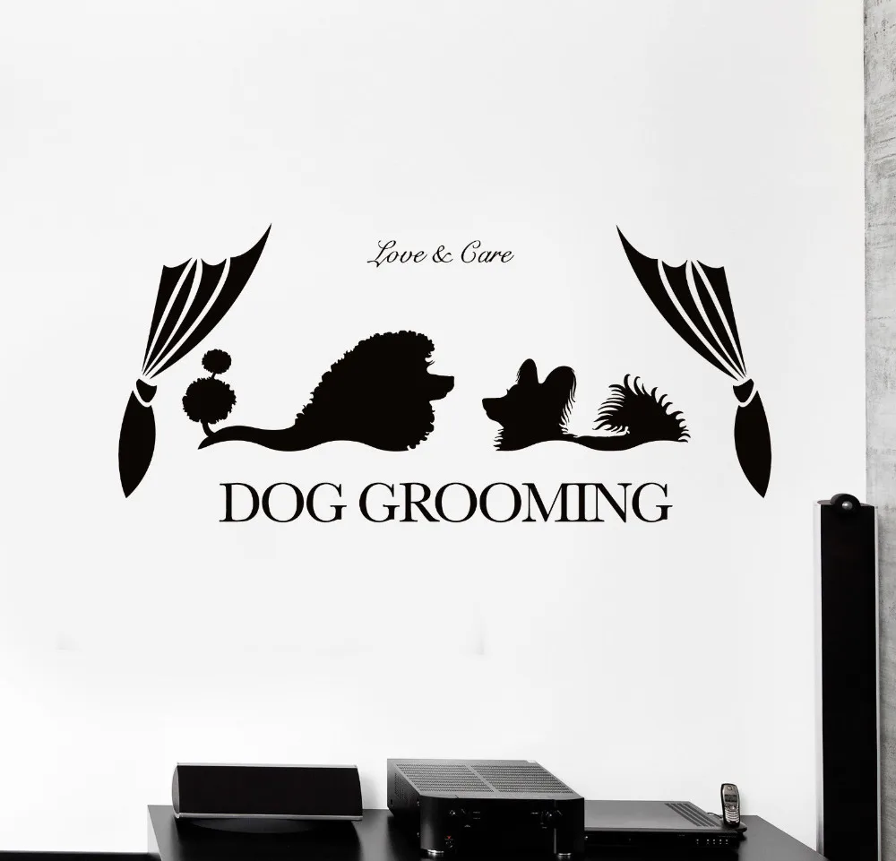 Animal Pet Vinyl Wall Stickers High Quality Wall Decal Dog Grooming Salon Sticker Removable Wallpaper Artistic Design SA496
Animal Pet Vinyl Wall Stickers High Quality Wall Decal Dog Grooming Salon Sticker Removable Wallpaper Artistic Design SA496