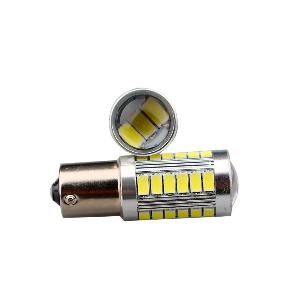 1156 BA15S 1459 1619 7806 33 Led 5730 SMD 12V-24V Car Tail Bulb Brake Lights Auto Reverse Lamp Daytime Running Light
1156 BA15S 1459 1619 7806 33 Led 5730 SMD 12V-24V Car Tail Bulb Brake Lights Auto Reverse Lamp Daytime Running Light