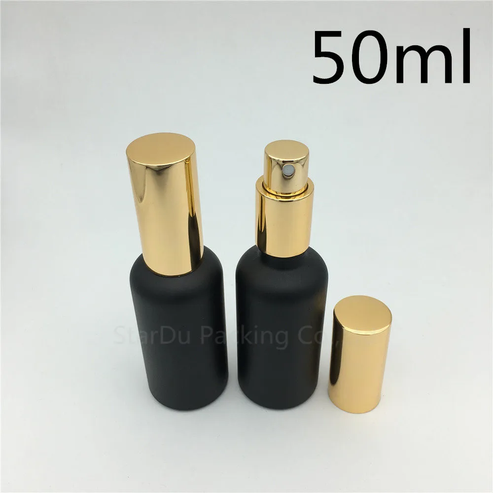 Free Shipping 10pcs 50ml Black Frosted Glass Bottle With Gold Aluminum sprayer, Essential Oil Spray Perfume Bottle
Free Shipping 10pcs 50ml Black Frosted Glass Bottle With Gold Aluminum sprayer, Essential Oil Spray Perfume Bottle