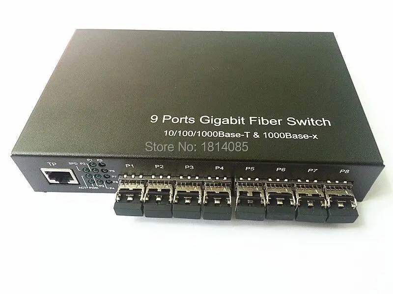 8*GIGA SFP+1*10/100/1000M TX ethernet fiber Ethernet with 8*850nm 1000M SFP optical transceiver
8*GIGA SFP+1*10/100/1000M TX ethernet fiber Ethernet with 8*850nm 1000M SFP optical transceiver