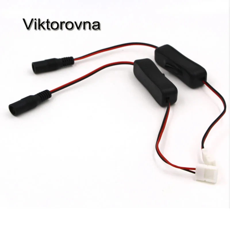 Viktorovna 1PC 2.1x5.5mm DC In Line Power Cable Jack Wire Connector With ON OFF Switch For 3528 5050 5630 LED Strip Light 12V 1A
Viktorovna 1PC 2.1x5.5mm DC In Line Power Cable Jack Wire Connector With ON OFF Switch For 3528 5050 5630 LED Strip Light 12V 1A