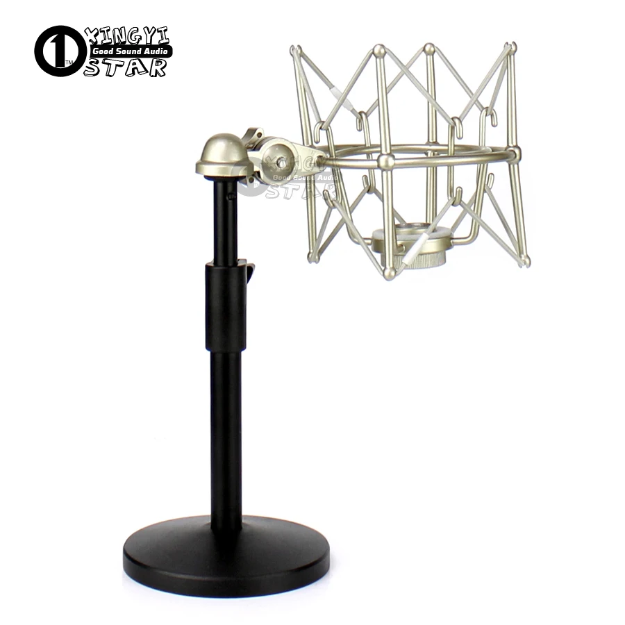 Metal Shock Mount Microphone Spider Mic Shockmount Desktio Stand For RODE Broadcaster NT1 NT2 NT1000 NT2000 K2 NTK NTR Podcaster
Metal Shock Mount Microphone Spider Mic Shockmount Desktio Stand For RODE Broadcaster NT1 NT2 NT1000 NT2000 K2 NTK NTR Podcaster
