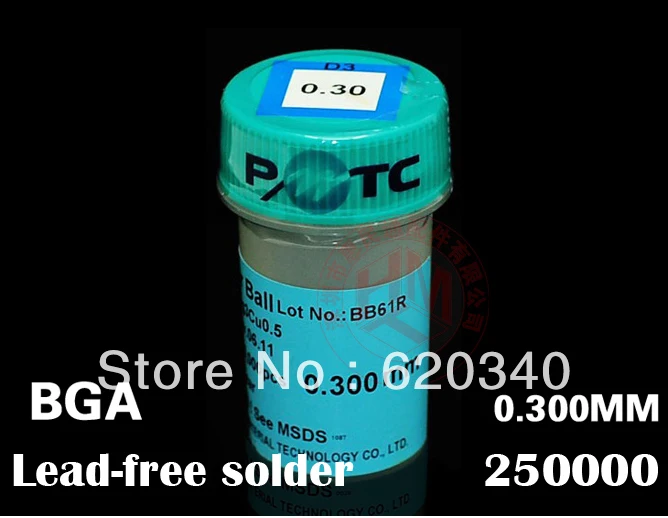 Free Shipping PMTC 0.30mm Big bottle BGA Lead-Free Solder Balls 250K BGA Rework Reballing Solder Ball TS 16949 certification 
Free Shipping PMTC 0.30mm Big bottle BGA Lead-Free Solder Balls 250K BGA Rework Reballing Solder Ball TS 16949 certification