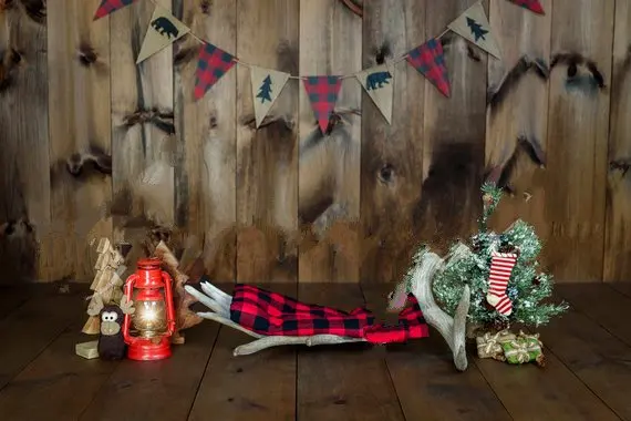 Moose Antler Camping Holiday Christmas wood flag background Computer print newborn baby photo backdrop
Moose Antler Camping Holiday Christmas wood flag background Computer print newborn baby photo backdrop