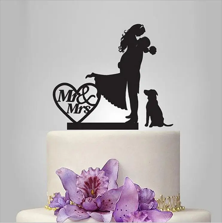 2020 Real Rushed Acrylic Couple And Dog Wedding Cake Topper/Wedding Stand/Wedding Decoration Wedding Cake Accessories
2020 Real Rushed Acrylic Couple And Dog Wedding Cake Topper/Wedding Stand/Wedding Decoration Wedding Cake Accessories