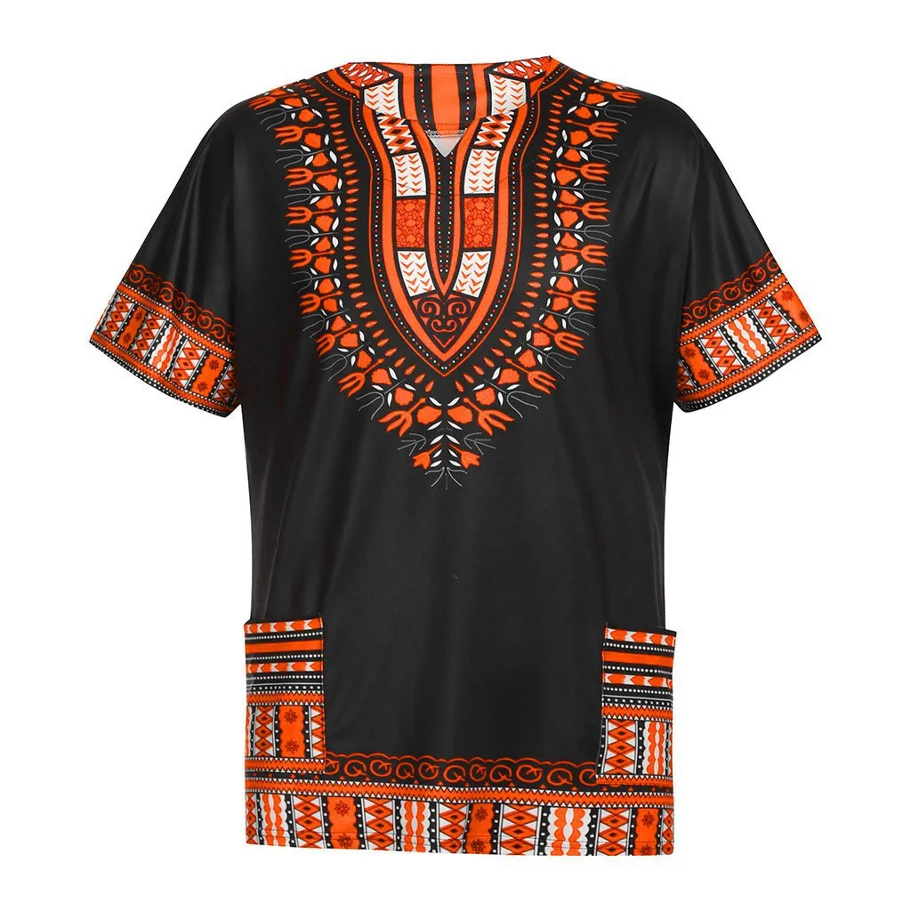 2019 new arrival fashion style african men plus size printing polyester t-shirt S-XXL
2019 new arrival fashion style african men plus size printing polyester t-shirt S-XXL