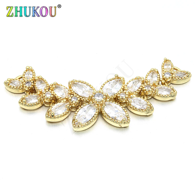 15*50mm Brass Cubic Zirconia Butterfly Charms Pendants DIY Jewelry Accessories Making, Model: VD210
15*50mm Brass Cubic Zirconia Butterfly Charms Pendants DIY Jewelry Accessories Making, Model: VD210