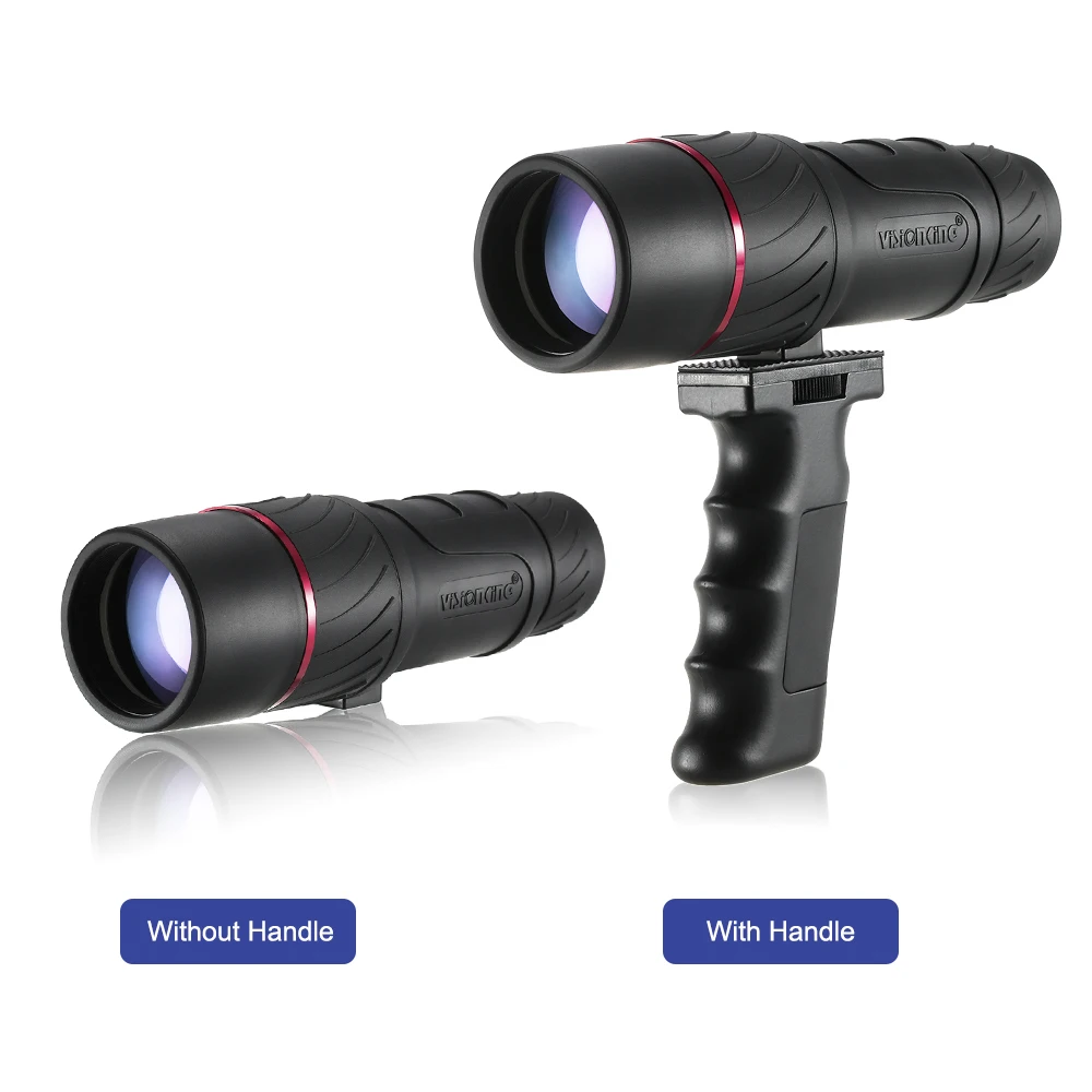Visionking 10-25X42 Monocular Waterproof Outdoor Spotting Scopes Monocular Telescope 20" Close Focus with Detachable Handle
Visionking 10-25X42 Monocular Waterproof Outdoor Spotting Scopes Monocular Telescope 20" Close Focus with Detachable Handle