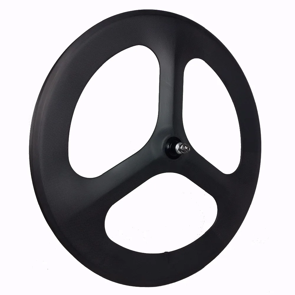 

Carbon Tri 3-Spokes 700C wheels 23mm width 70mm depth clincher wheel cheap carbon wheel bike shop online hot wheels track/road