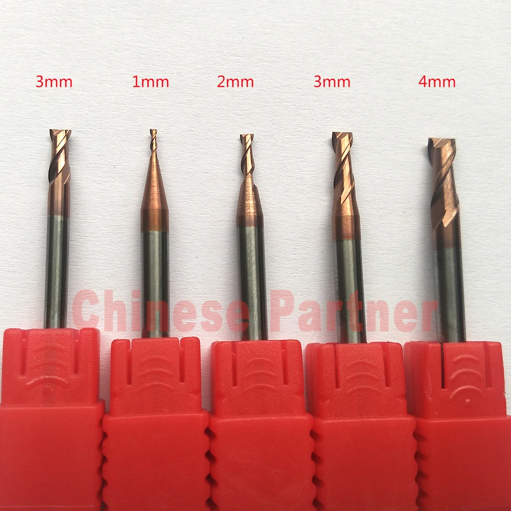 1pc 3mm hrc55 3x4x50 2 Flutes Bronze Flat end mills solid carbide Milling cutter Tools Carbide CNC Endmill Router bits
1pc 3mm hrc55 3x4x50 2 Flutes Bronze Flat end mills solid carbide Milling cutter Tools Carbide CNC Endmill Router bits