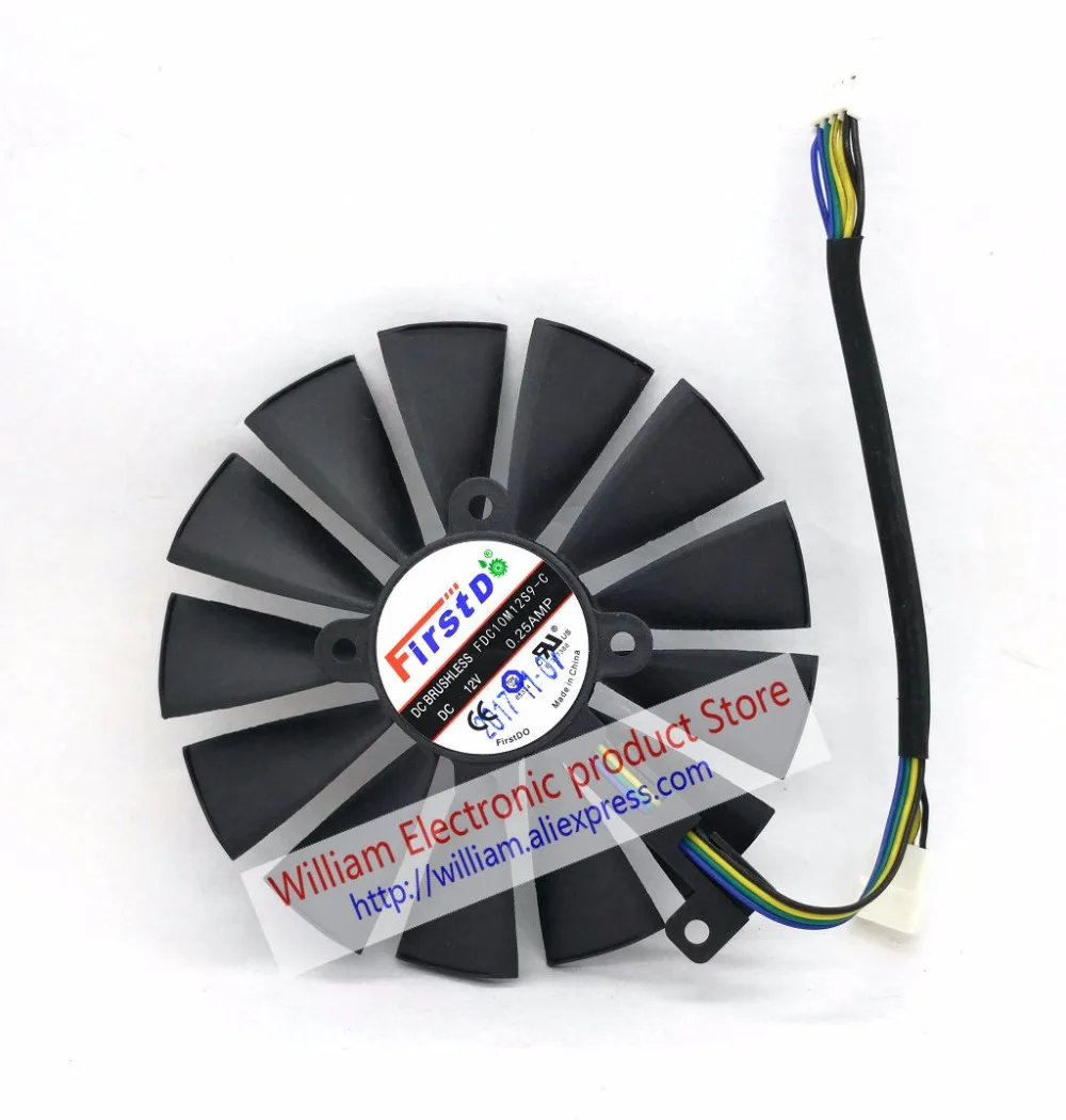Original Graphic cards cooling fan for RX580 FDC10M12S9-C DC12V 0.25A Diameter 95MM 13 blades FONSONING
Original Graphic cards cooling fan for RX580 FDC10M12S9-C DC12V 0.25A Diameter 95MM 13 blades FONSONING