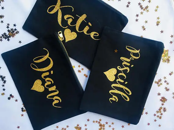 customize names wedding bridal Bridesmaid Makeup Gift Make Up comestic Bags kits zipper pouches Clutches Birthday gifts present
customize names wedding bridal Bridesmaid Makeup Gift Make Up comestic Bags kits zipper pouches Clutches Birthday gifts present
