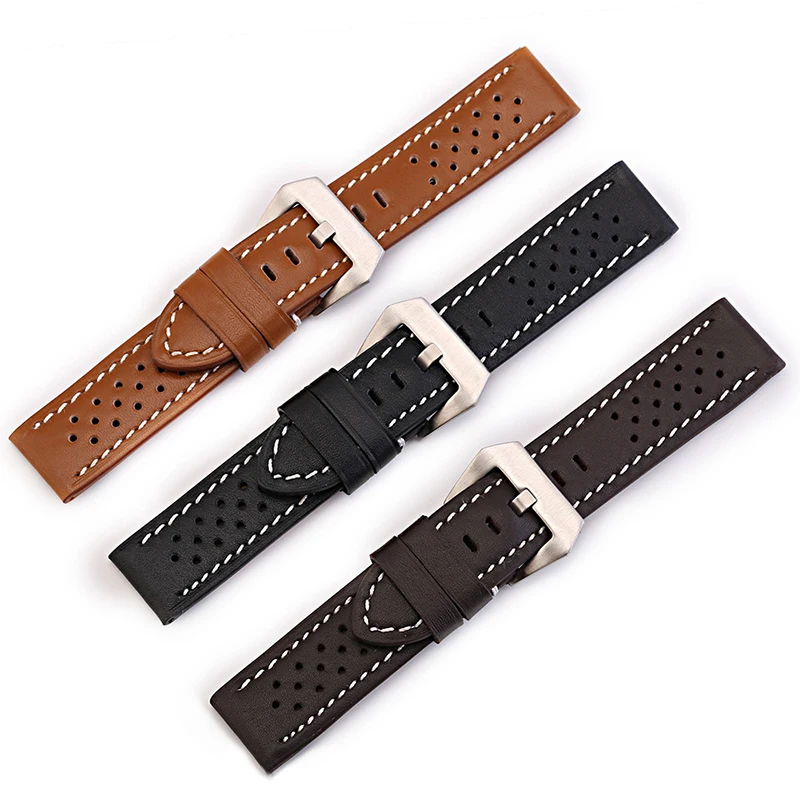 Watch accessories wholesale For Ou Lang men leather rough strap Strap calfskin strap Outdoor sports waterproof breathable strap
Watch accessories wholesale For Ou Lang men leather rough strap Strap calfskin strap Outdoor sports waterproof breathable strap