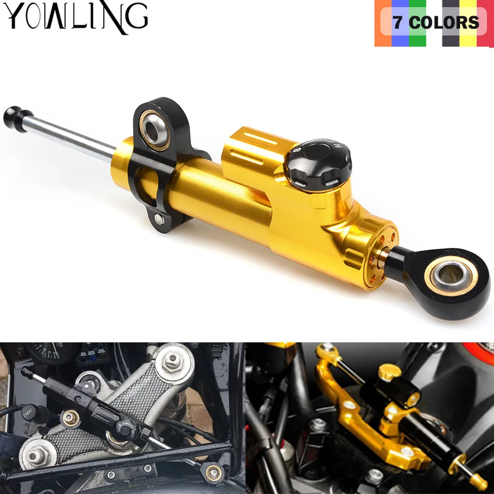 CNC Damper Steering StabilizerLinear Reversed Safety Control Over For yamaha r6 mt07 FZ6 FZ8 MT-09 z800 z750 ninja 300 mt 09 xj6
CNC Damper Steering StabilizerLinear Reversed Safety Control Over For yamaha r6 mt07 FZ6 FZ8 MT-09 z800 z750 ninja 300 mt 09 xj6