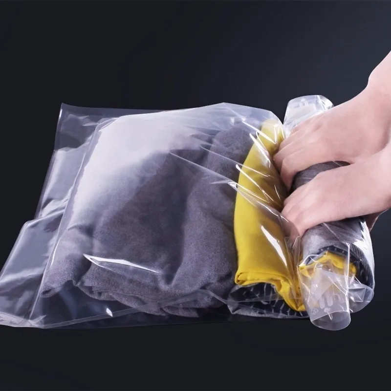 Home Vacuum Storage Bag Useful Space Saver Without Air Pump 4 Size Travel Compress Roll-Up Vacuum Pouch Storage Bags
Home Vacuum Storage Bag Useful Space Saver Without Air Pump 4 Size Travel Compress Roll-Up Vacuum Pouch Storage Bags