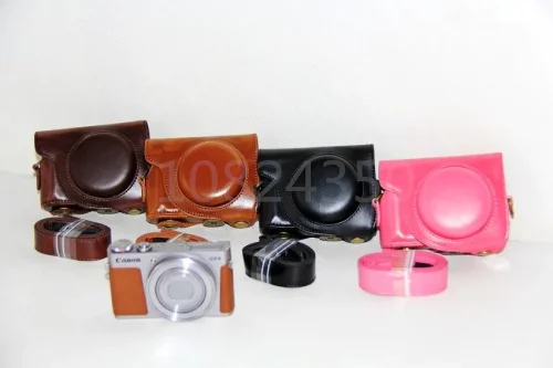 Leather Case digital Camera Bag for Canon G9X G9 X protector Cover With shoulder Strap
Leather Case digital Camera Bag for Canon G9X G9 X protector Cover With shoulder Strap