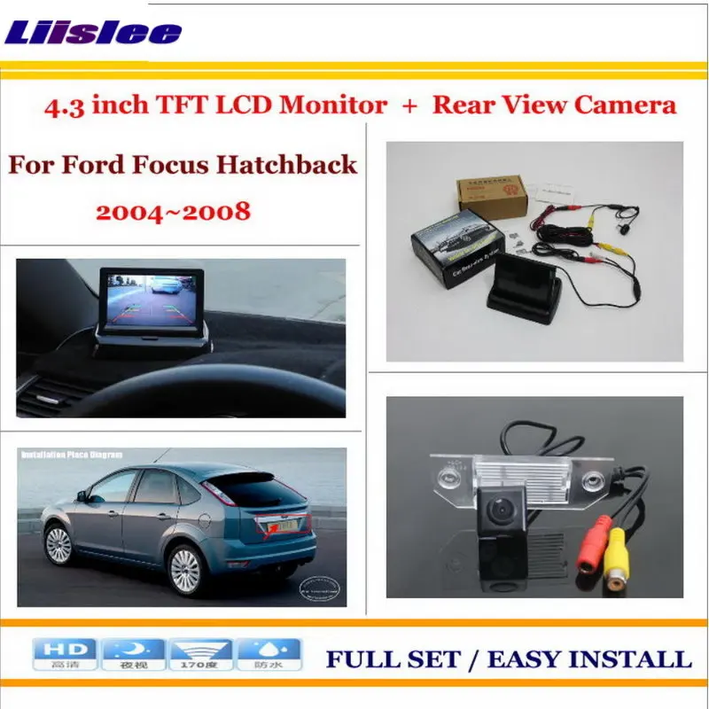Auto Camera For Ford Focus Hatchback 2004-2008 Car 4.3"TFT LCD Monitor Screen Reverse Back up Camera Rearview Parking System
Auto Camera For Ford Focus Hatchback 2004-2008 Car 4.3"TFT LCD Monitor Screen Reverse Back up Camera Rearview Parking System