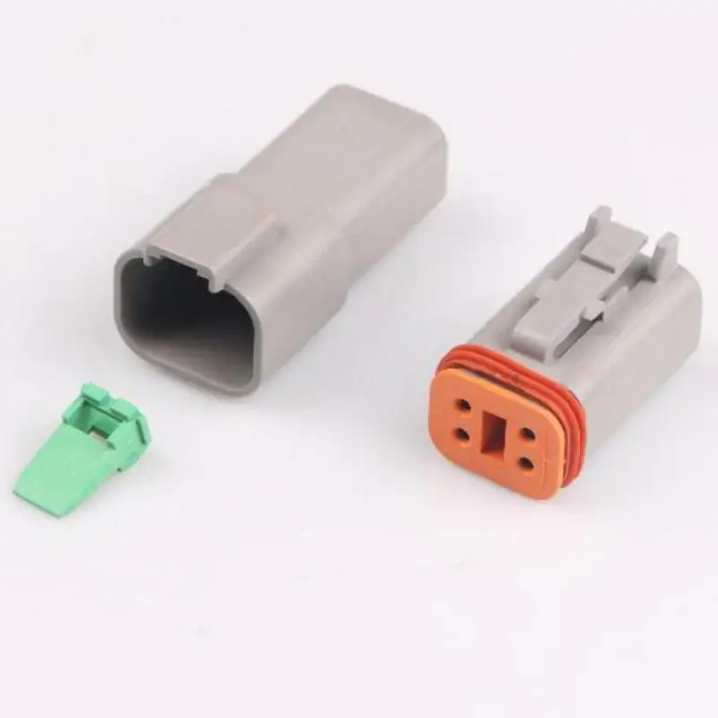 2017 Car Auto Connector Deutsch DT 4 Pin Male Female Waterproof Wire Harness Plug Automotive Electrical Parts
2017 Car Auto Connector Deutsch DT 4 Pin Male Female Waterproof Wire Harness Plug Automotive Electrical Parts