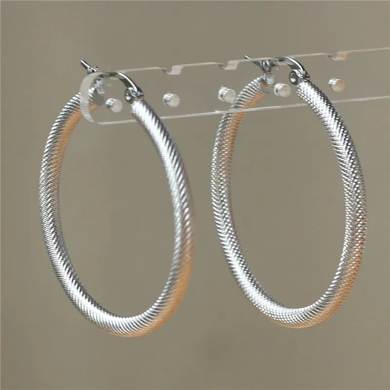 Thickness 3mm Hollow Hot Hoop Earrings 316 L Stainless Steel No Fade Allergy Free
Thickness 3mm Hollow Hot Hoop Earrings 316 L Stainless Steel No Fade Allergy Free
