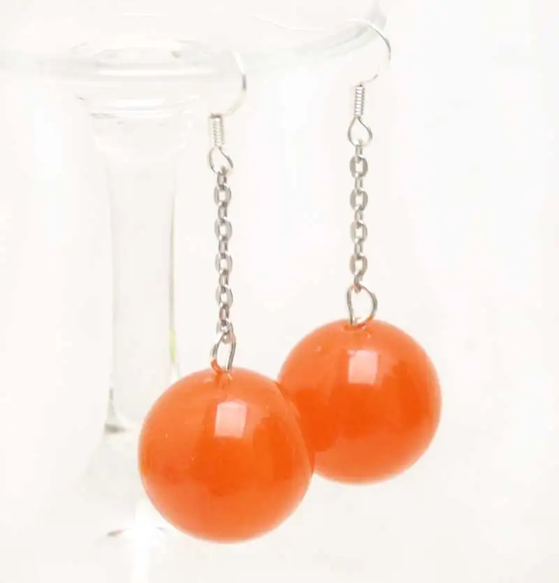 Qingmos Trendy Natural Jades Earring for Women with 18mm Round China Red Jades Stone Dangle Earring Fine Jewelry 2.5'' ear501
Qingmos Trendy Natural Jades Earring for Women with 18mm Round China Red Jades Stone Dangle Earring Fine Jewelry 2.5'' ear501