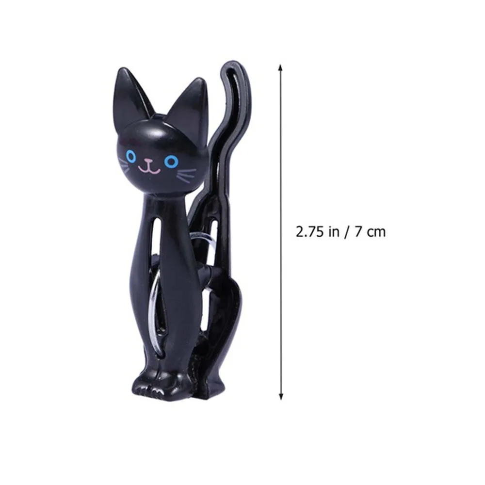 4Pcs Cute Multi-function Clips Creative Cat Shape Clothes Pegs Laundry Hanging Clothes Pegs Beach Towels Clips Sealing Clips
4Pcs Cute Multi-function Clips Creative Cat Shape Clothes Pegs Laundry Hanging Clothes Pegs Beach Towels Clips Sealing Clips