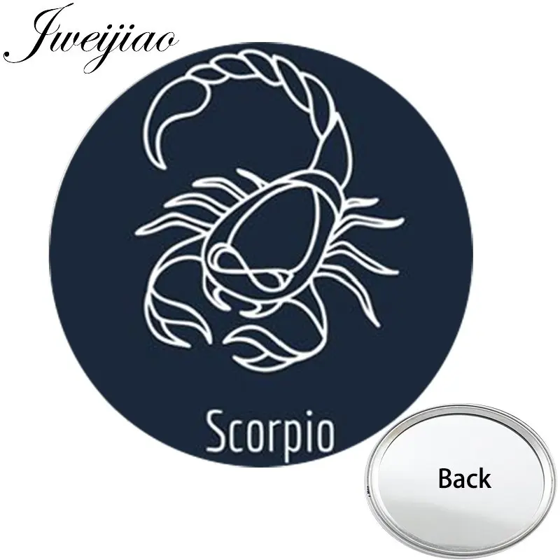 JWEIJIAO 12 Zodiac Horoscope Scorpio Aries Cancer Libra Capricorn Leo Image Pocket Mirror Makeup Hand Travel Purse Mirror
JWEIJIAO 12 Zodiac Horoscope Scorpio Aries Cancer Libra Capricorn Leo Image Pocket Mirror Makeup Hand Travel Purse Mirror