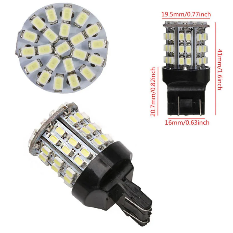 2PCS/SET White T20 Car Tail Stop Light W21W 7443 7440 64 SMD 1206 LED Auto Reverse Backup Brake Turn Signal Lamp Bulb DC 12V
2PCS/SET White T20 Car Tail Stop Light W21W 7443 7440 64 SMD 1206 LED Auto Reverse Backup Brake Turn Signal Lamp Bulb DC 12V