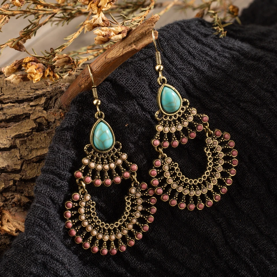 Statement Beads Dangle Drop Earrings with stone for Women 2019 Fashion Engagement Wedding Party Earrings Jewelry Accessories
Statement Beads Dangle Drop Earrings with stone for Women 2019 Fashion Engagement Wedding Party Earrings Jewelry Accessories