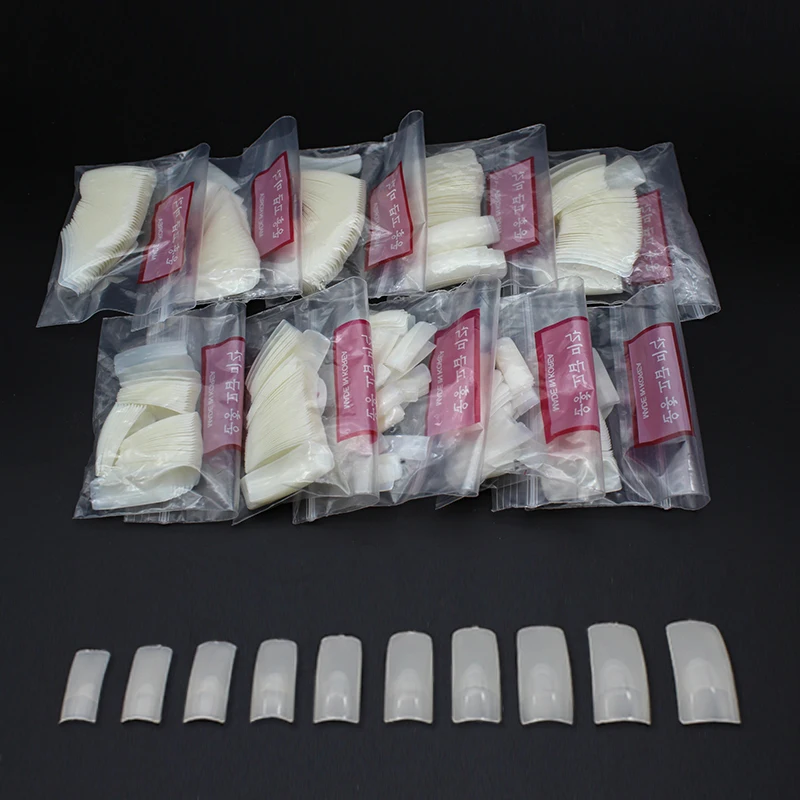 500pcs /pack Natural Fake Nail with Designs Acrylic False Artificial Nails Half cover For DIY salon Nail Art Tips Manicure set
500pcs /pack Natural Fake Nail with Designs Acrylic False Artificial Nails Half cover For DIY salon Nail Art Tips Manicure set