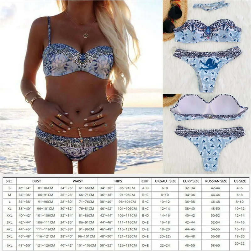 2019 Summer Sexy Women Beach Bikini Set Women Fashion Push-up Padded Bra Bandage Swimsuit Swimwear Bathing Suit
2019 Summer Sexy Women Beach Bikini Set Women Fashion Push-up Padded Bra Bandage Swimsuit Swimwear Bathing Suit