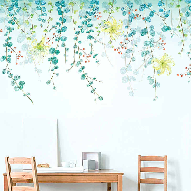 55*168CM Green Vine Lving Room Decoration Wall Sticker DIY Flower Modern Decals Poster Mural
55*168CM Green Vine Lving Room Decoration Wall Sticker DIY Flower Modern Decals Poster Mural